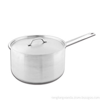 Encapsulated Bottom Stainless Steel Saucepan